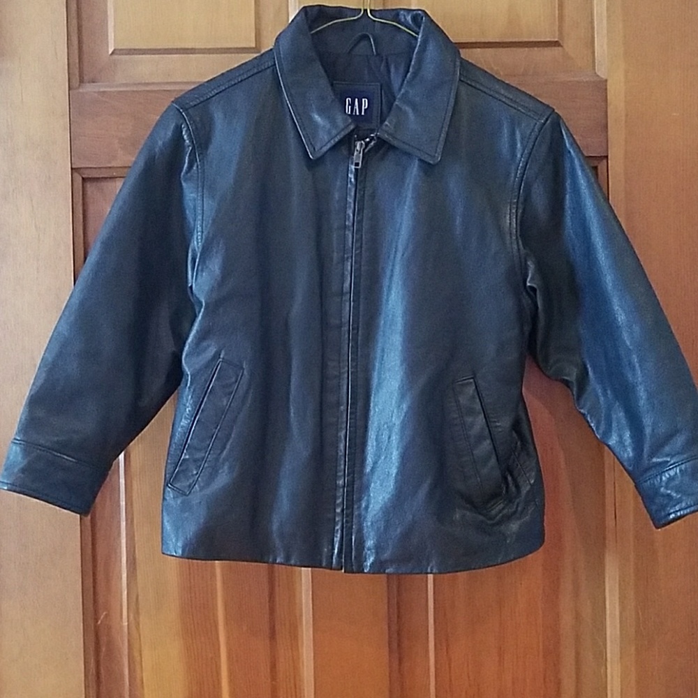 Gap Leather Jacket